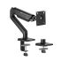 Humanmotion Single Screen/Steel,Aluminum/Matte Black/17""-32""/2~9kg/VESA75x75,100x100/Tilt ;+90~-90/Swivel+90~-90/Rotation;+180~-180
